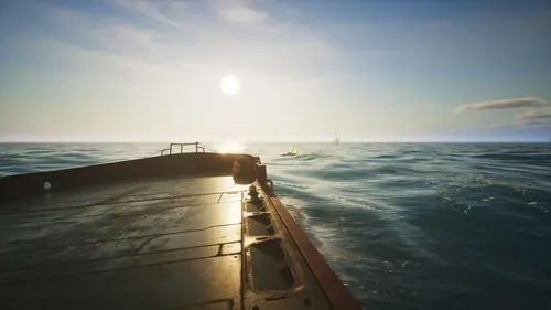 作为很后的人类守护者,乘风破浪穿越水淹的地球令人向往