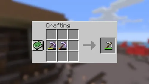 Minecraft修理工具示意图