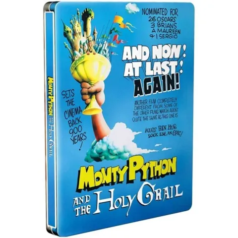 蒙提·派森与圣杯50周年纪念4K蓝光即将发售—经典喜剧收藏首选