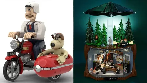 乐高回归90年代：X档案与华莱士与格罗米套装重现经典