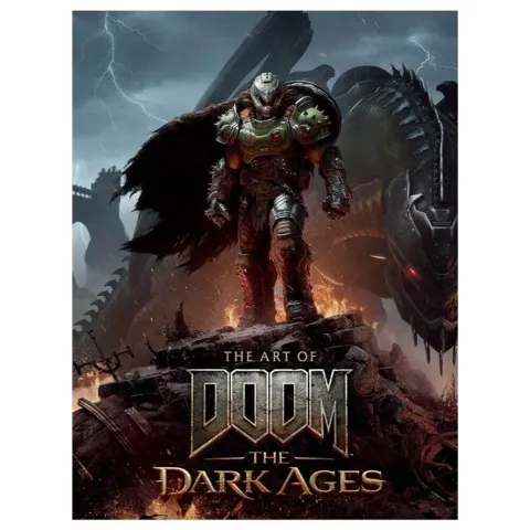 《毁灭战士：黑暗时代》游戏艺术图集封面