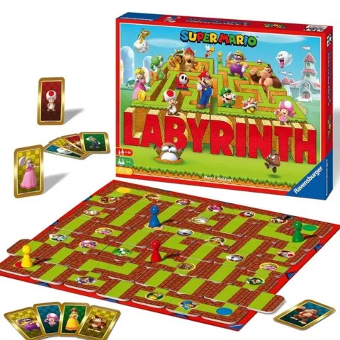 迷宫：超级马里奥兄弟版游戏封面