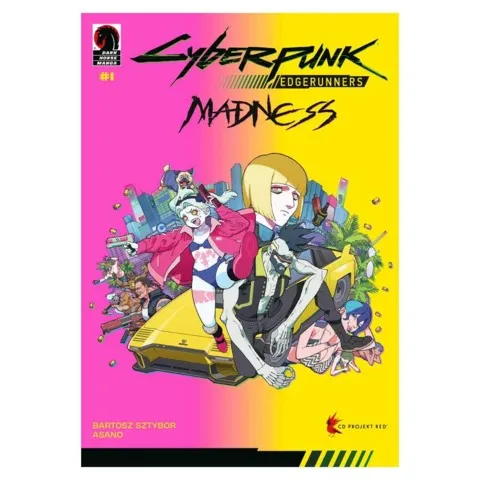 赛博朋克：荒谜海报照片