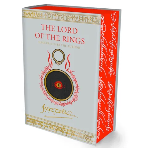 托尔金插画版《指环王》书籍封面