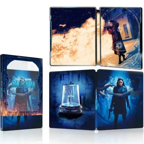 《芭蕾舞者：约翰·威克世界》限量版钢铁书封面