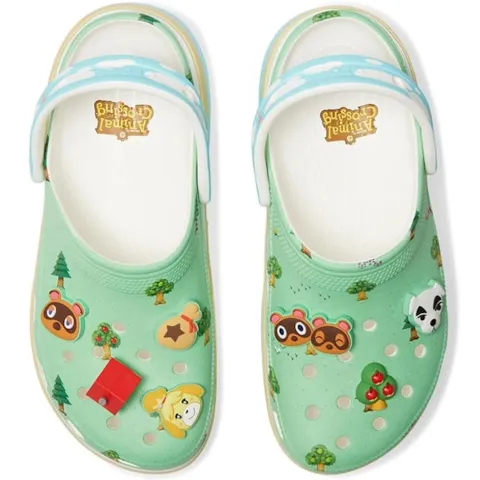 动物之森联名款 Crocs 搭配可爱图案
