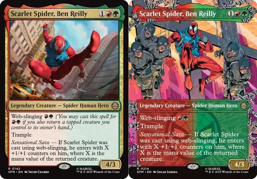 奇迹：漫威蜘蛛侠卡牌展示