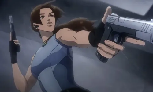 古墓丽影动画剧集海报