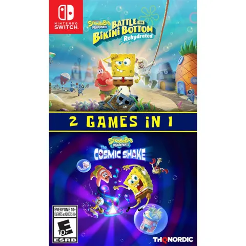 海绵宝宝游戏套装实体版包装图片