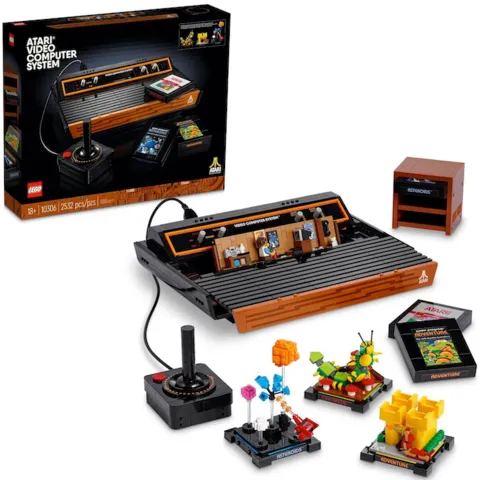乐高复古款Atari2600玩具现已在亚马逊有货，热门收藏或很快售罄
