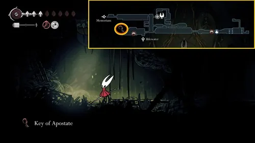 《HollowKnight：Silksong中背叛者的关键位置指南》