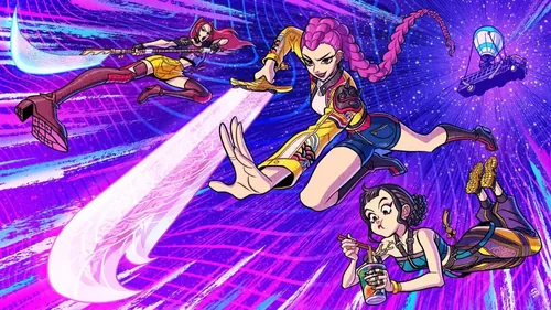 Fortnite与KPop Demon Hunters联动宣传图片