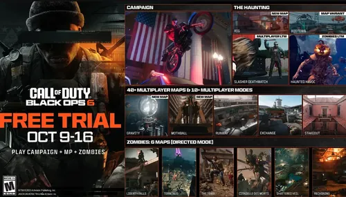 BlackOps6免费试用即将开启，紧跟战地6发布前的热潮