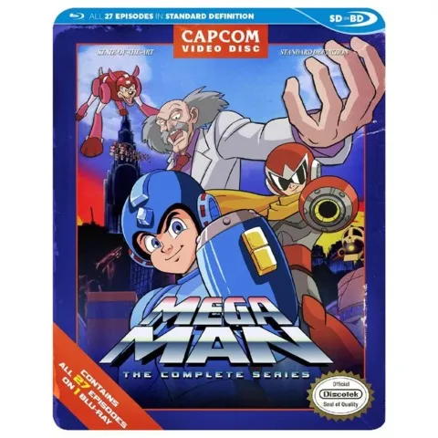 洛克人动画系列蓝光封面图