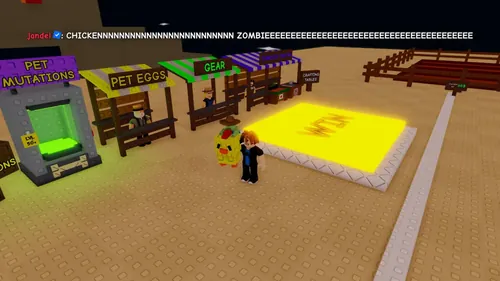 Grow A Garden游戏中的鸡僵尸宠物