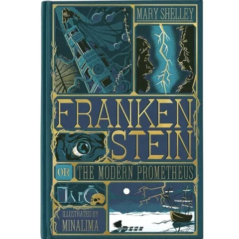 弗兰肯斯坦 MinaLima 精装版封面
