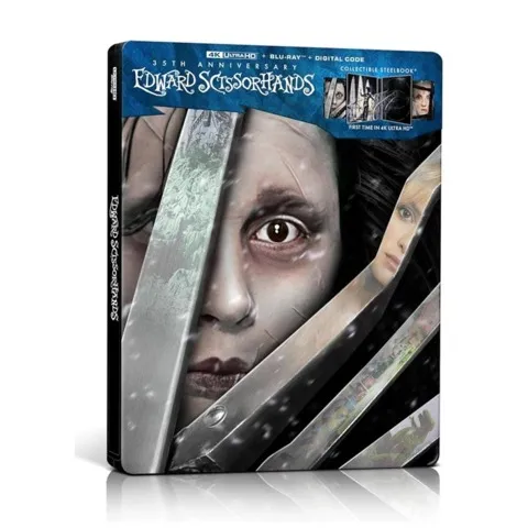 《剪刀手爱德华钢铁盒4K蓝光提前抢先上映，为万圣节增添恐怖氛围》