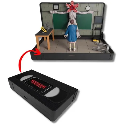 怪奇物语VHS立体模型展示