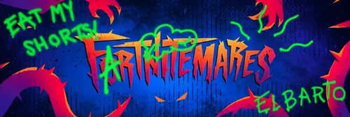 堡垒之夜与辛普森家庭合作宣传图