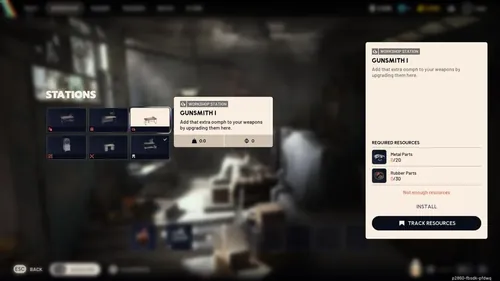 Arc Raiders游戏截图，显示武器和作战场景