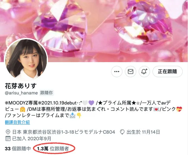 花芽有朱作品宣传海报